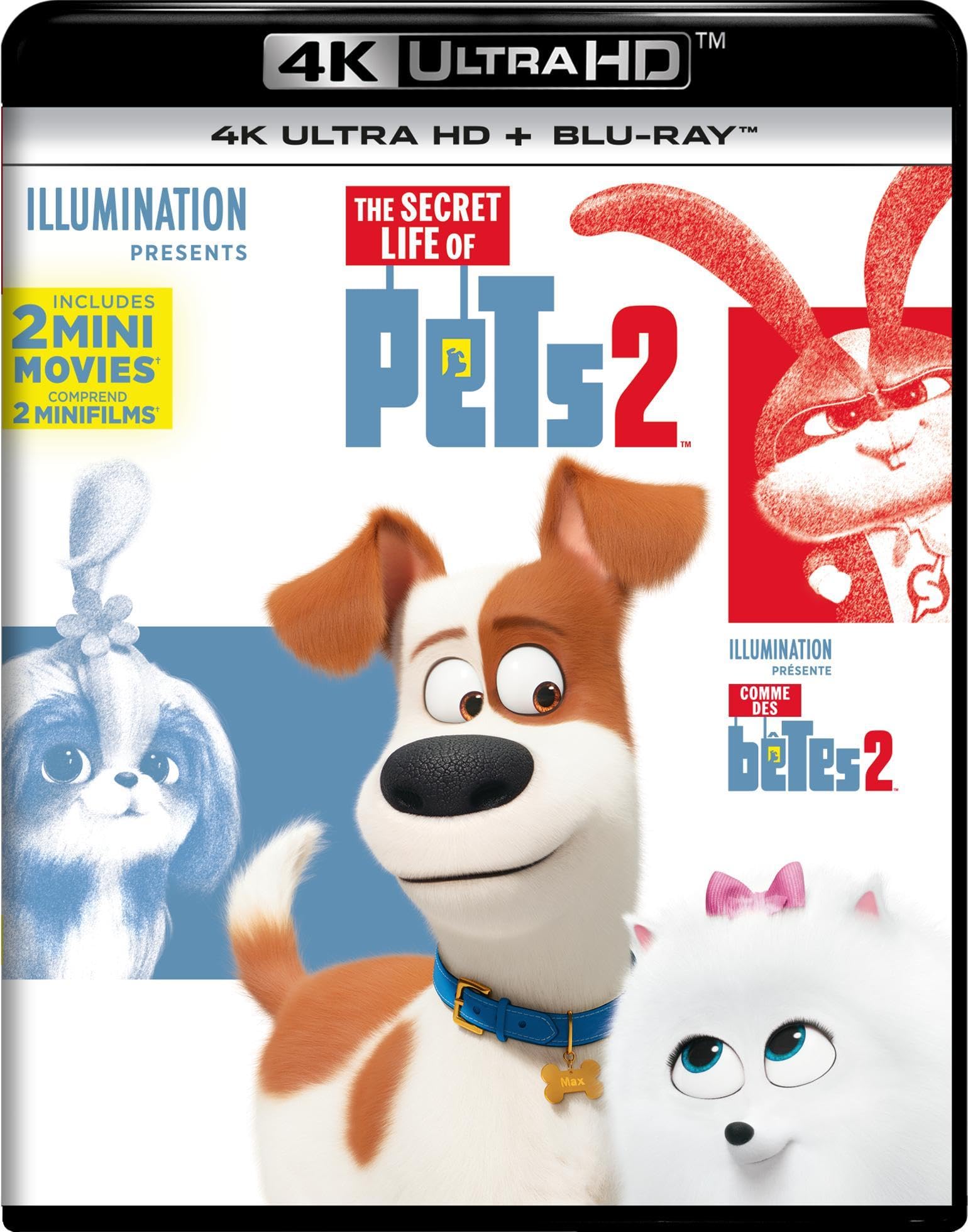The Secret Life of Pets 2 (4K Ultra HD)