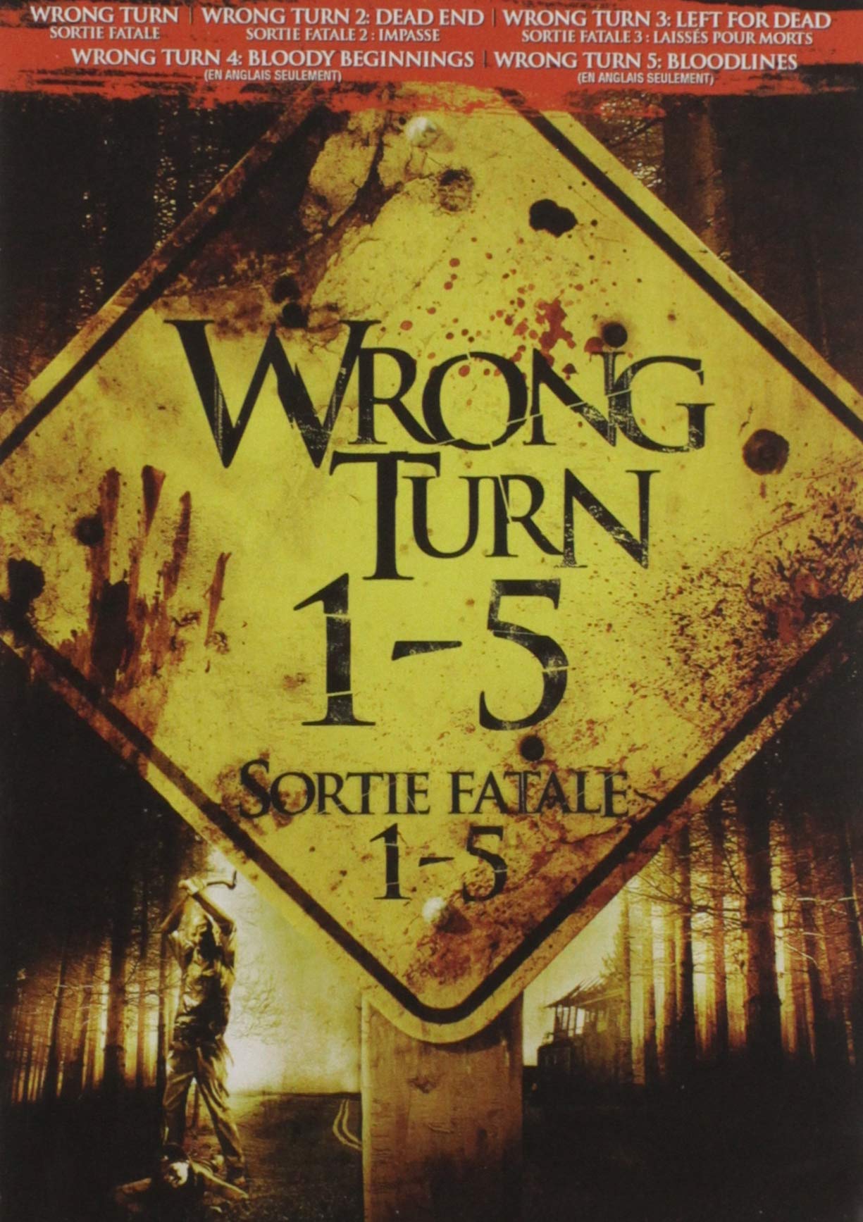 Wrong Turn 1-5 (DVD)