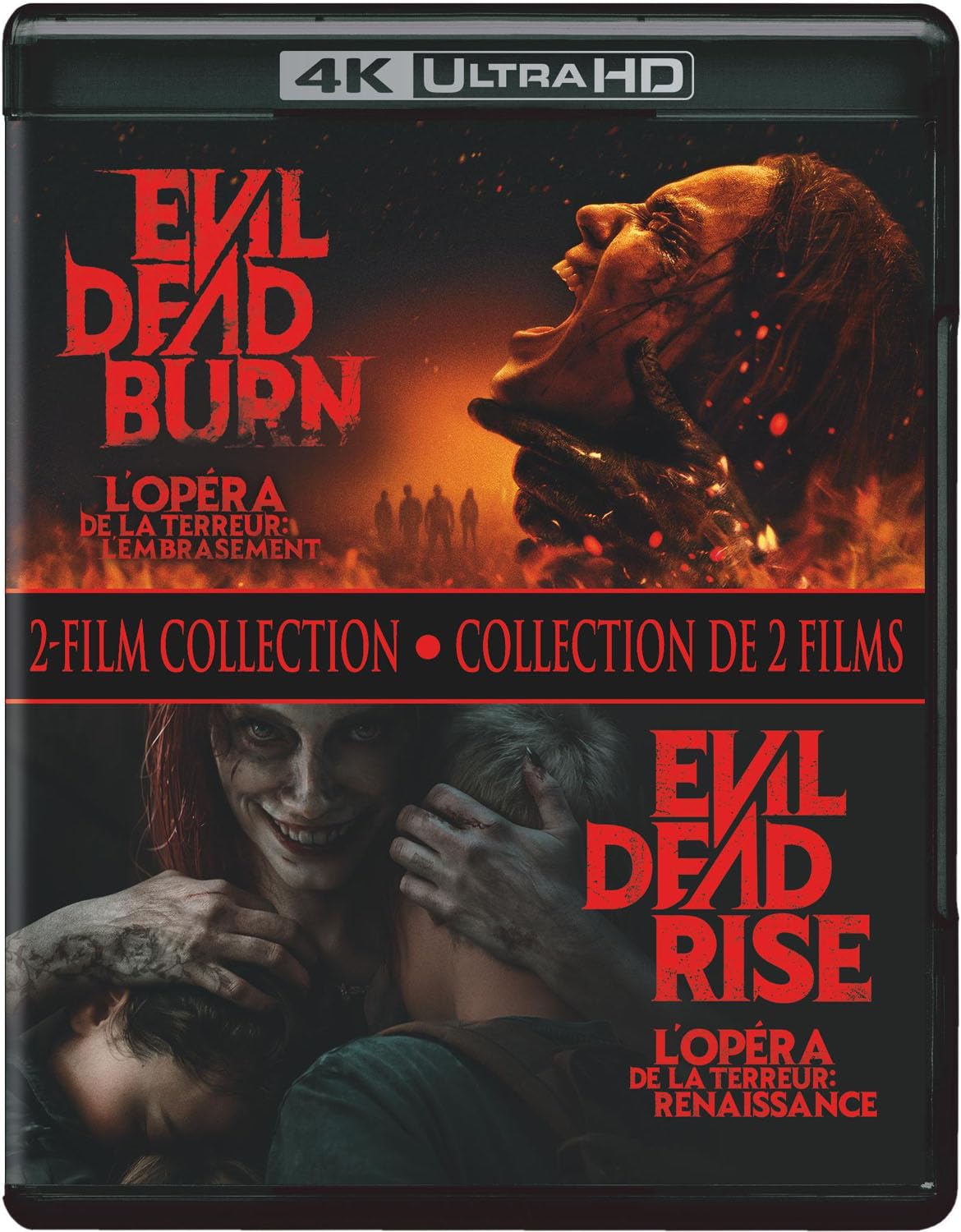 Evil Dead 2-Film Collection (Evil Dead Rise/Evil Dead Burn) (4K Ultra HD)