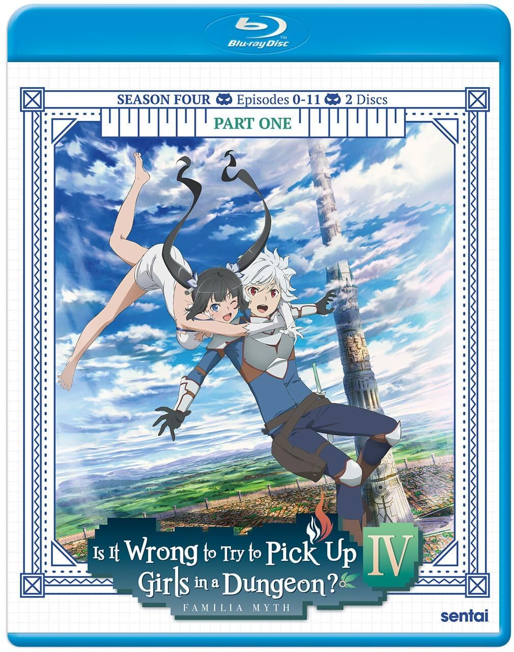 Is It Wrong To Pick Up Girls in a Dungeon: Season 4, Part 1 (Blu-ray)