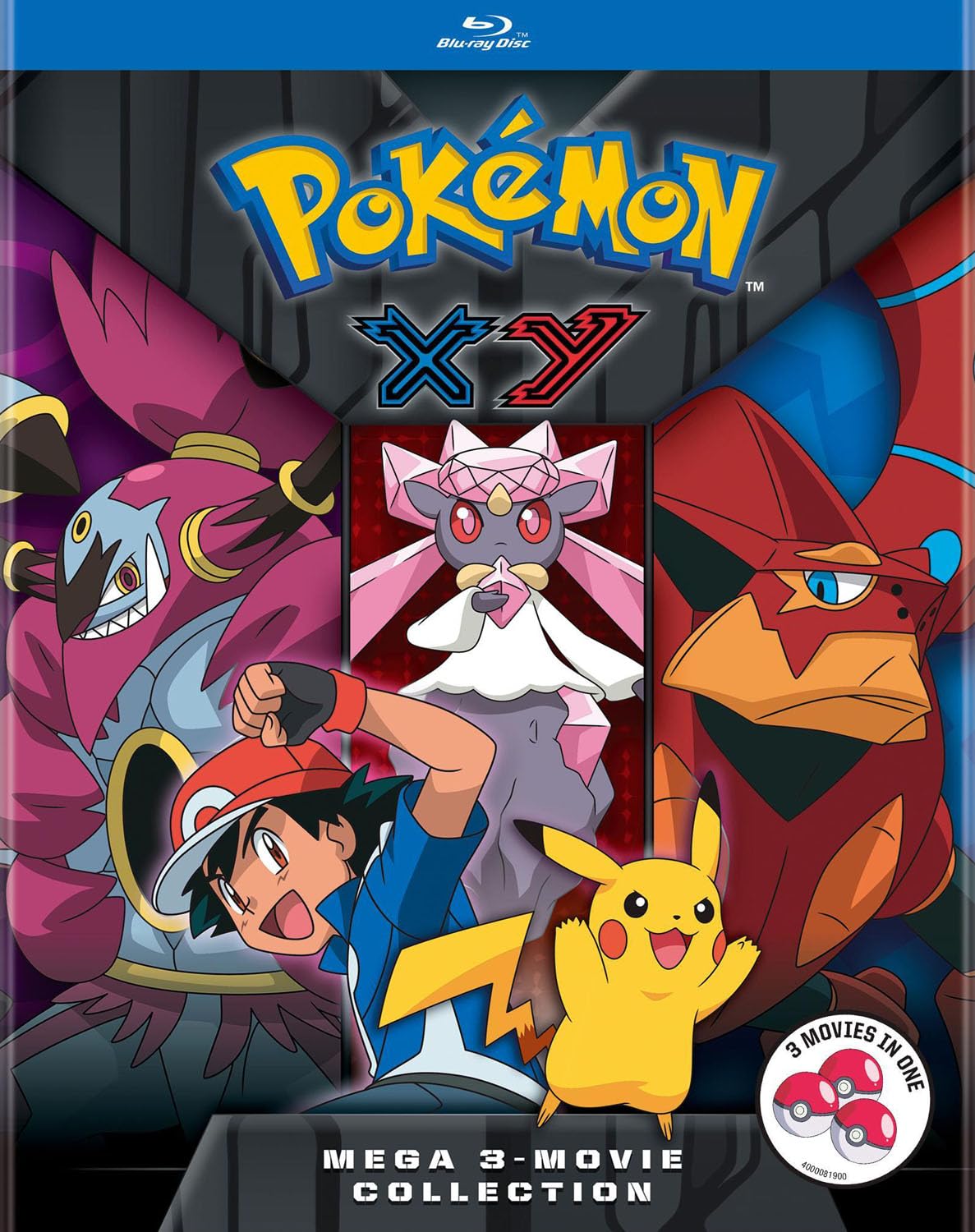 Pokemon Xy Mega 3-Movie Collection (Blu-ray)