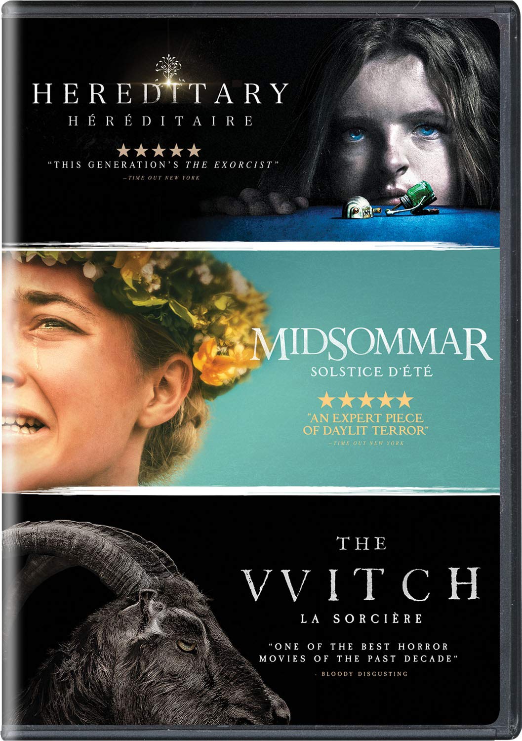 Horror Pack: The Witch, Hereditary, Midsommar (DVD)