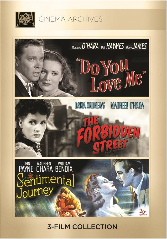 Maureen O' Hara Set: Do You Love Me/ Forbidden Street/ Sentimental Journey (DVD)