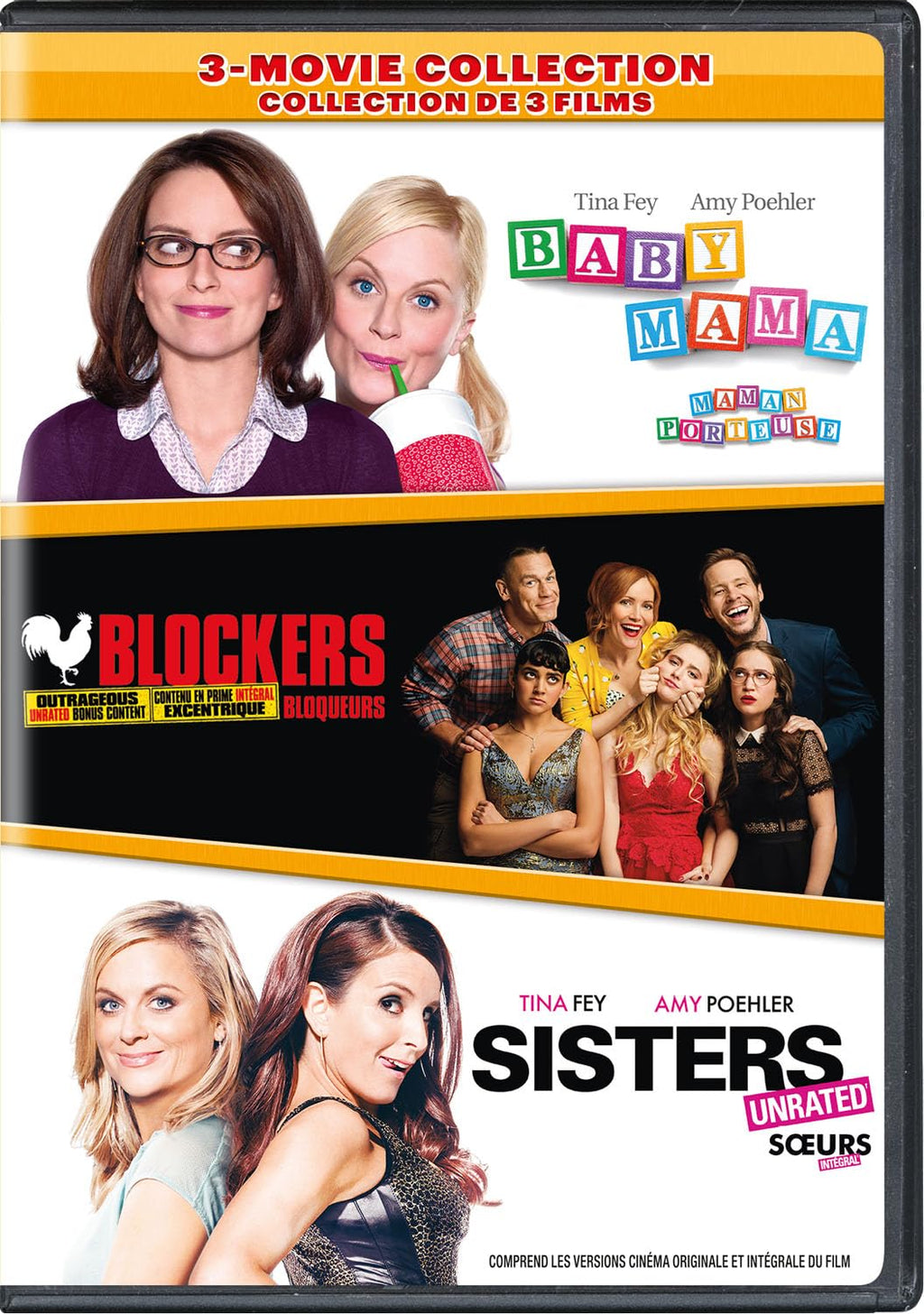 Baby Mama/Blockers/Sisters 3-Movie Collection (DVD)