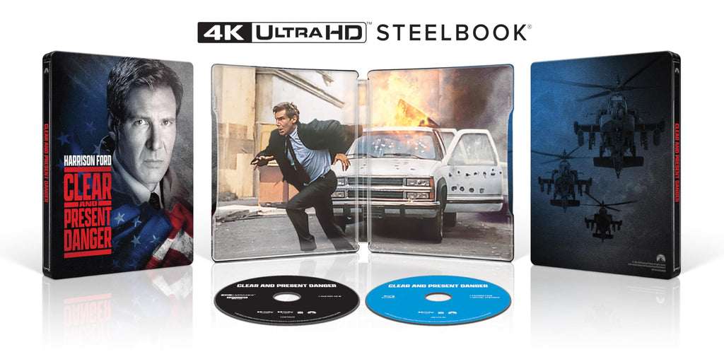 Clear and Present Danger (Limited Edition Steelbook) (4K Ultra HD)