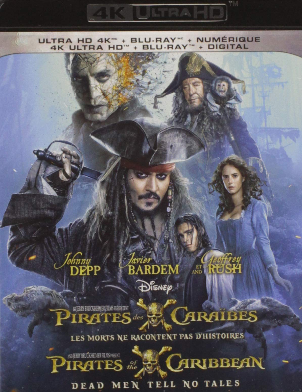 Pirates 5: Dead Men Tell No Tales (4K Ultra HD)