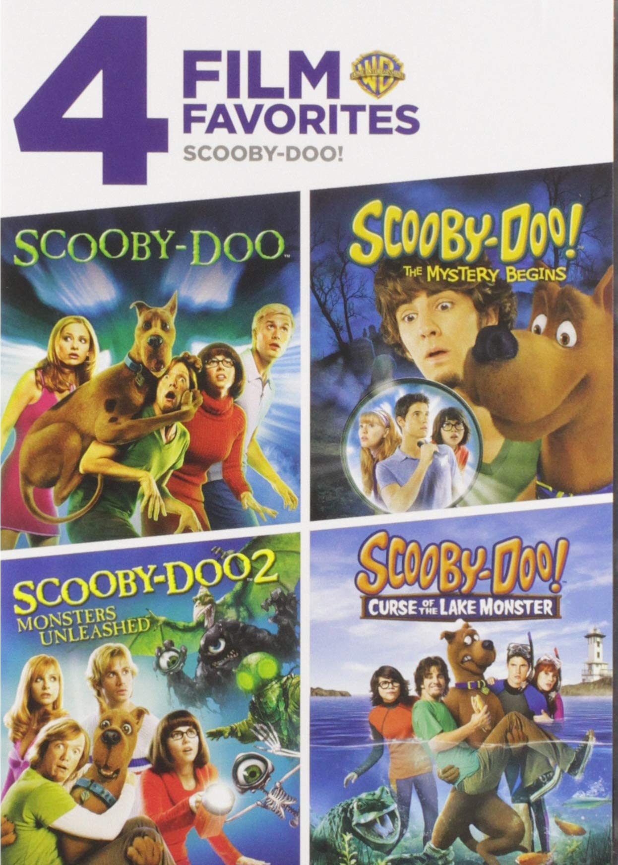 4 Film Favorites: Scooby-Doo (Live Action) (DVD)