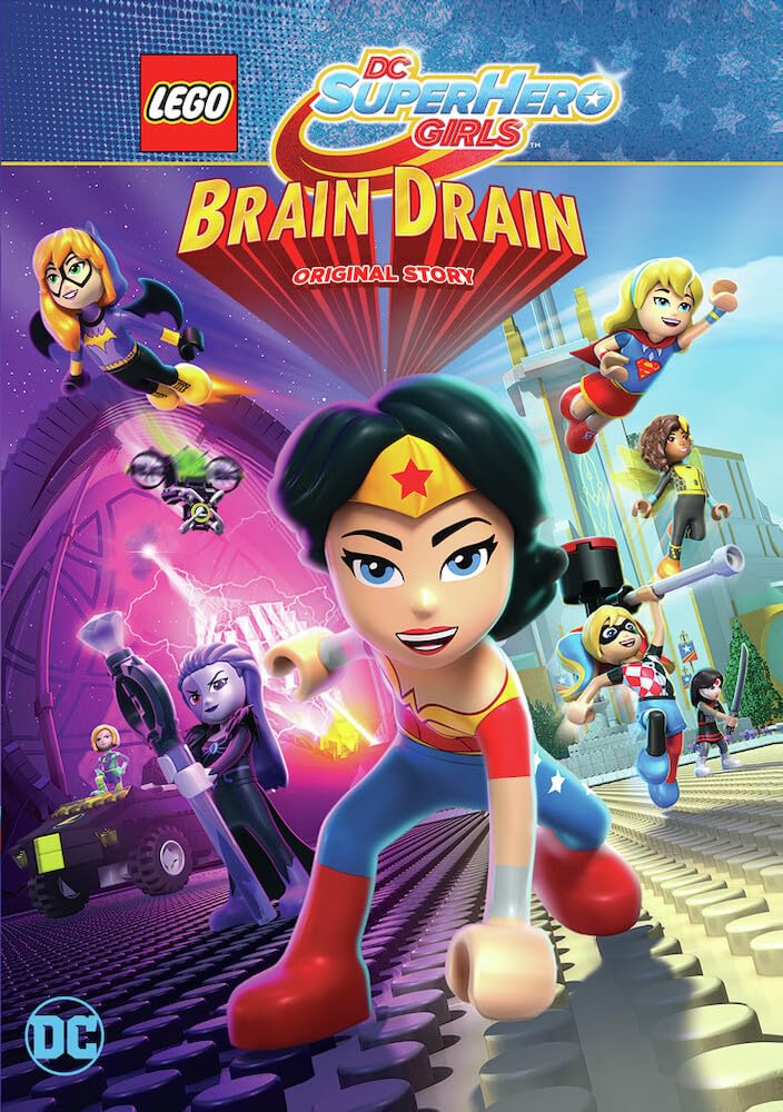 Lego DC Super Hero Girls: Brain Drain (DVD)