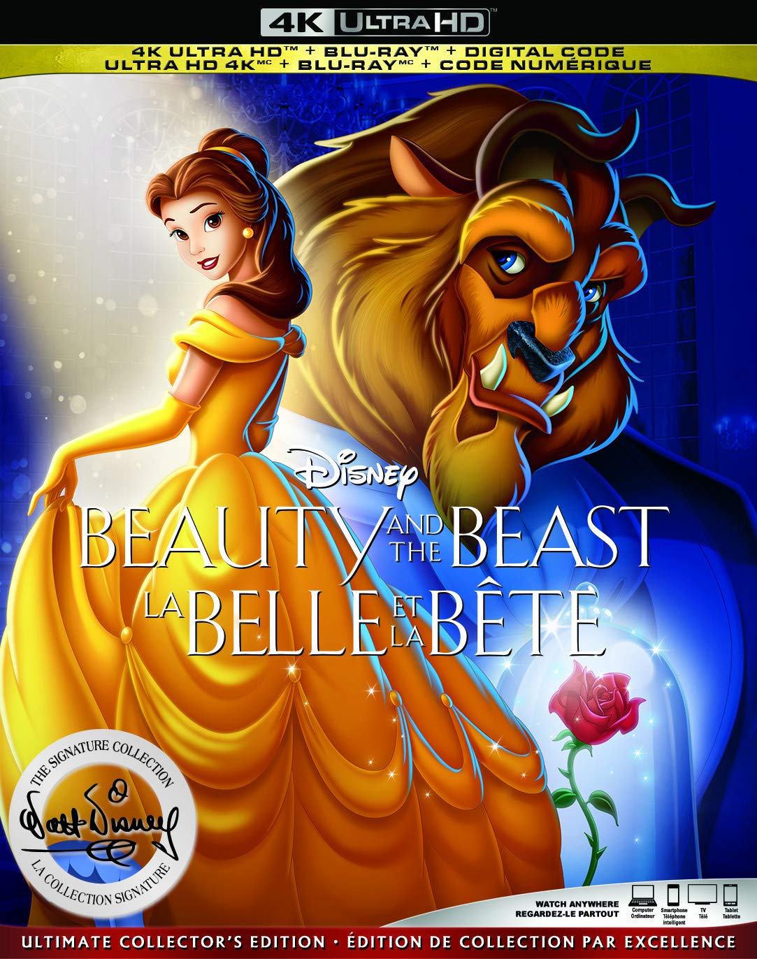 Beauty and the Beast (1991) (4K Ultra HD)
