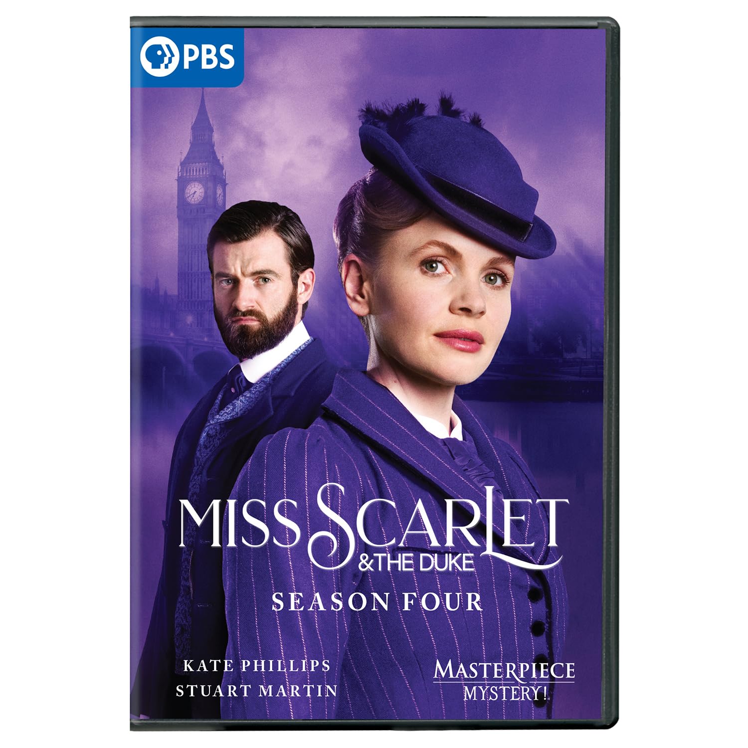 Masterpiece Mystery!: Miss Scarlet and the Duke Season 4 (DVD)