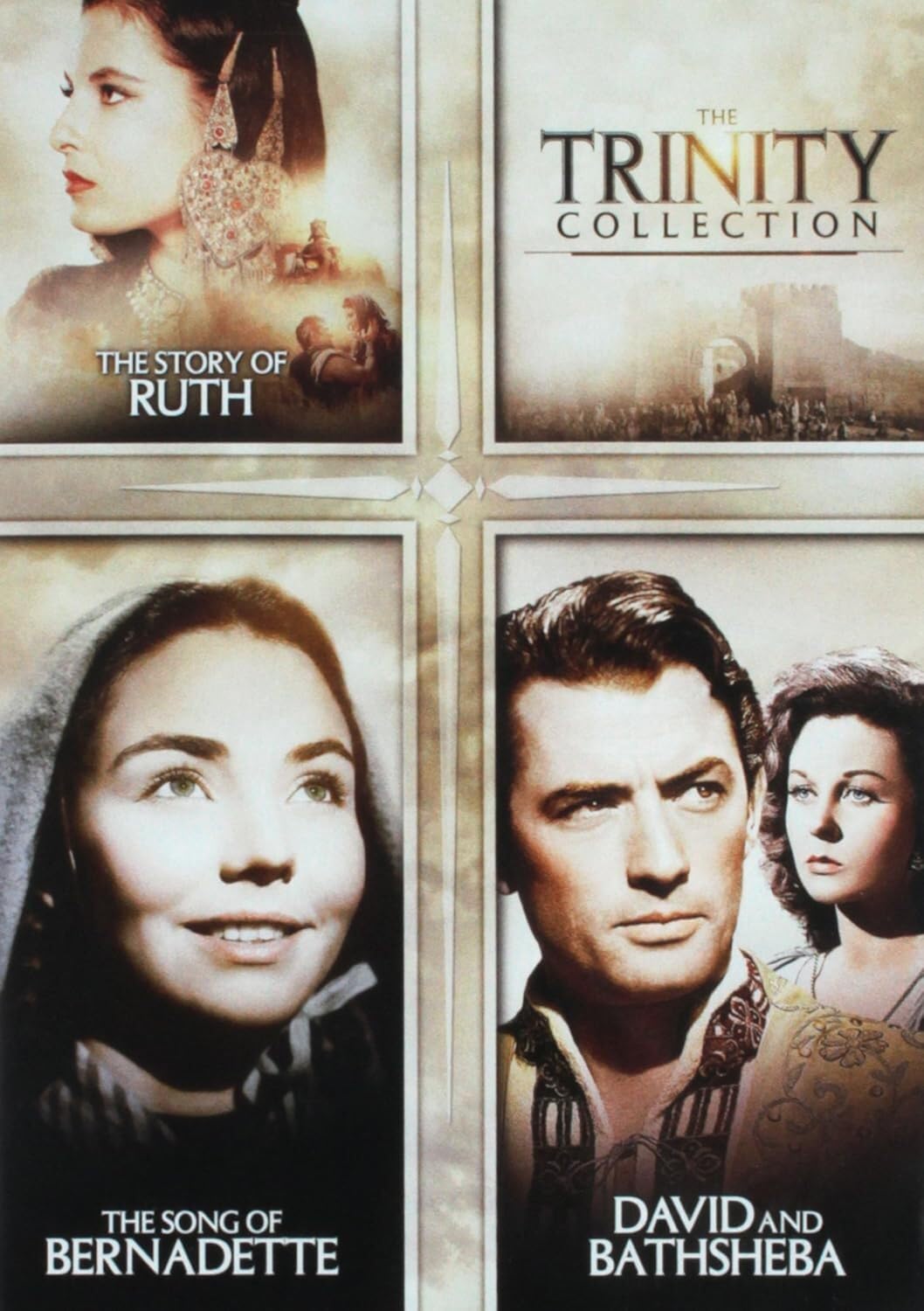 Trinity Collection-Story of Ruth, Song of Bernadette, David & Bathsheba (DVD)