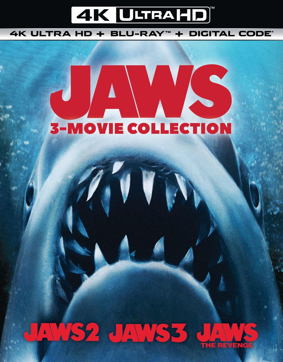Jaws 3-Movie Collection (4K Ultra HD)