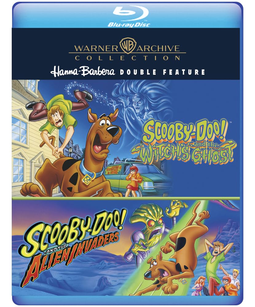 Scooby-Doo and the Witch's Ghost / Scooby-Doo and the Alien Invaders (Blu-ray)