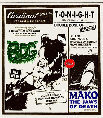 Mako: The Jaws of Death + Bog (Drive-In Double Feature #14) (Blu-ray)