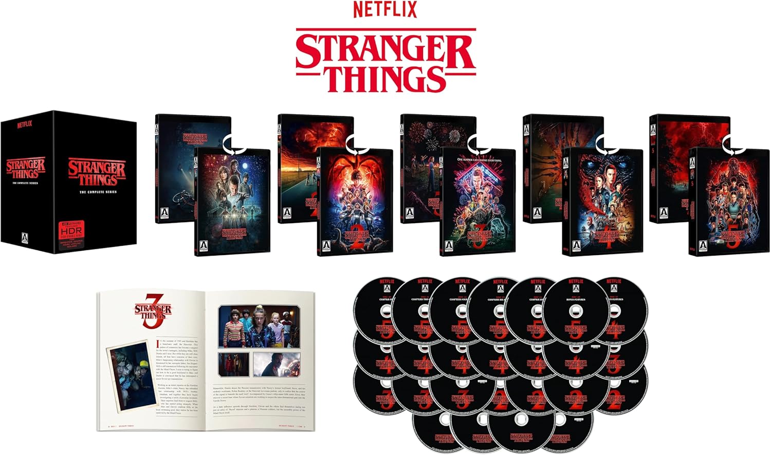 Stranger Things: Complete Series (4K Ultra HD)