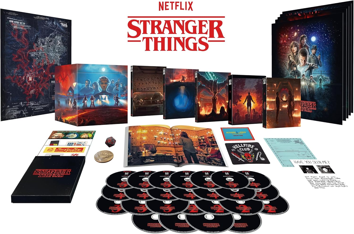 Stranger Things: Complete Series (Deluxe Edition) (Blu-ray)