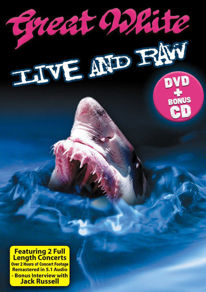 Great White: Live and Raw: Deluxe Pack (DVD)