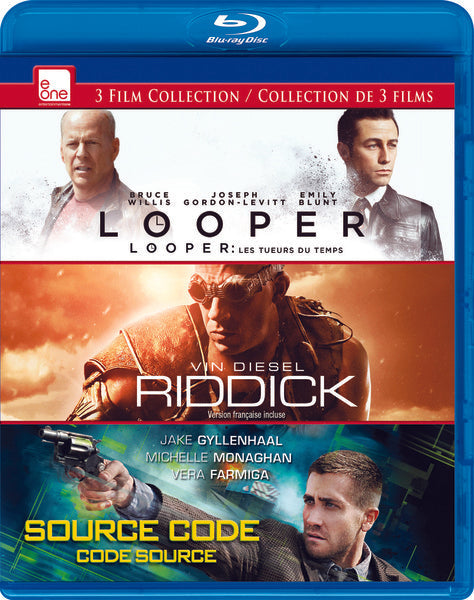 Looper / / Riddick / / Source Code Triple Feature (DVD)