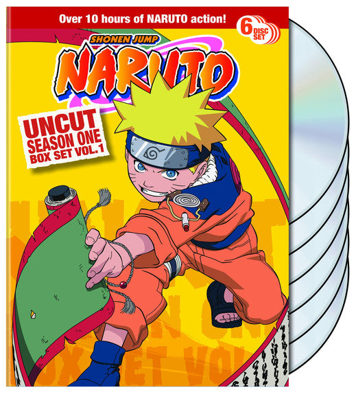 Naruto Uncut Season 1 Vol 1 (DVD)