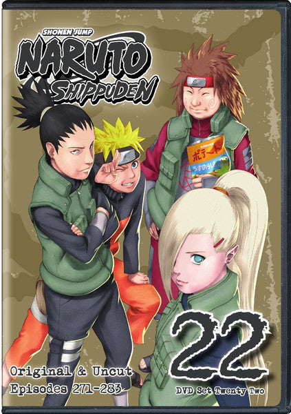 Naruto Shippuden: Set 22 (DVD)