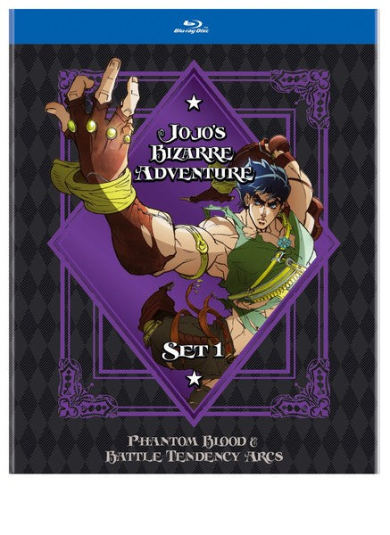 Jojo's Bizarre Adventure: Set 1: Phantom Blood & Battle Tendency (Blu-ray)