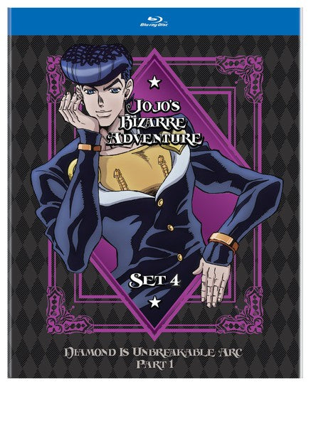 Jojo's Bizarre Adventure: Set 4: Diamond Is Unbreakabe Part 1 (Blu-ray)