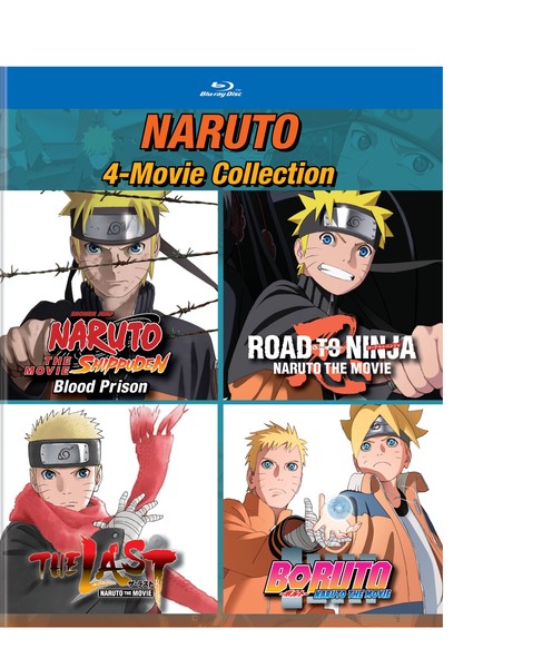 Naruto: 4-Movie Collection (Blu-ray)