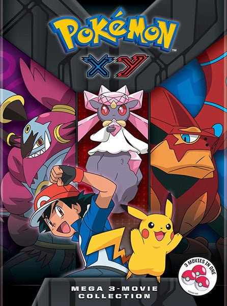 Pokemon Xy Mega 3-Movie Collection (DVD)