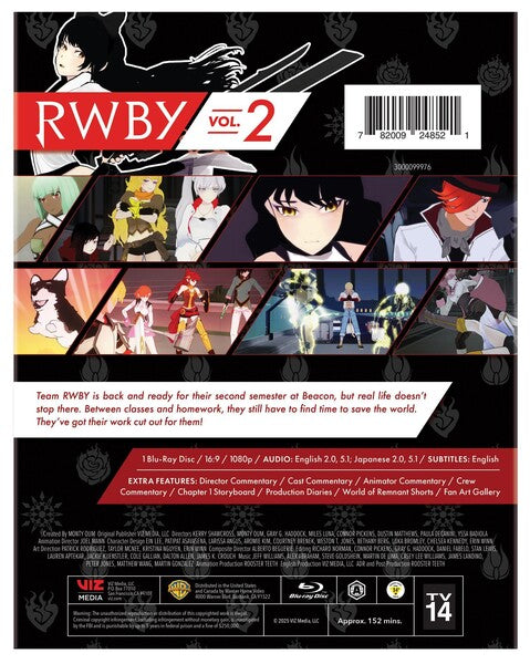 Rwby Volume 2 (Blu-ray)