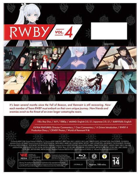 Rwby Volume 4 (Blu-ray)