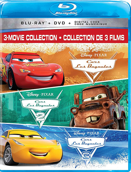Cars - 3 Movie Collection (Blu-ray)