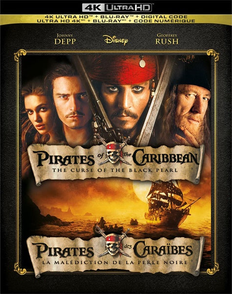 Pirates of the Caribbean: The Curse of Black Pearl (4K Ultra HD)