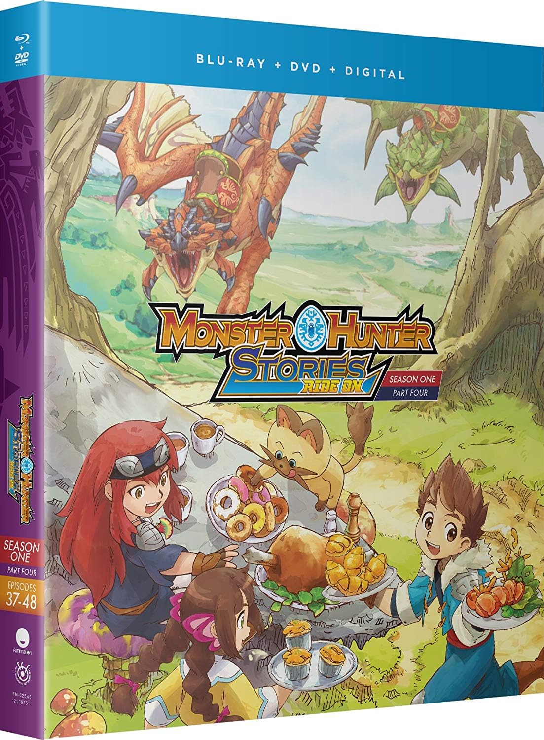 Monster Hunter Stories Ride on: Season 1, Part 4 (Blu-ray)