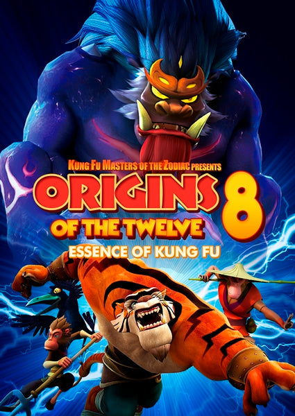 Kung Fu Masters of the Zodiac Origins of the Twelve 8: Essence of Kung Fu (DVD)
