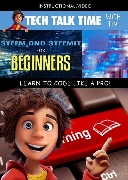 Tech Talk Time: Steem and Steemit for Beginners (DVD)