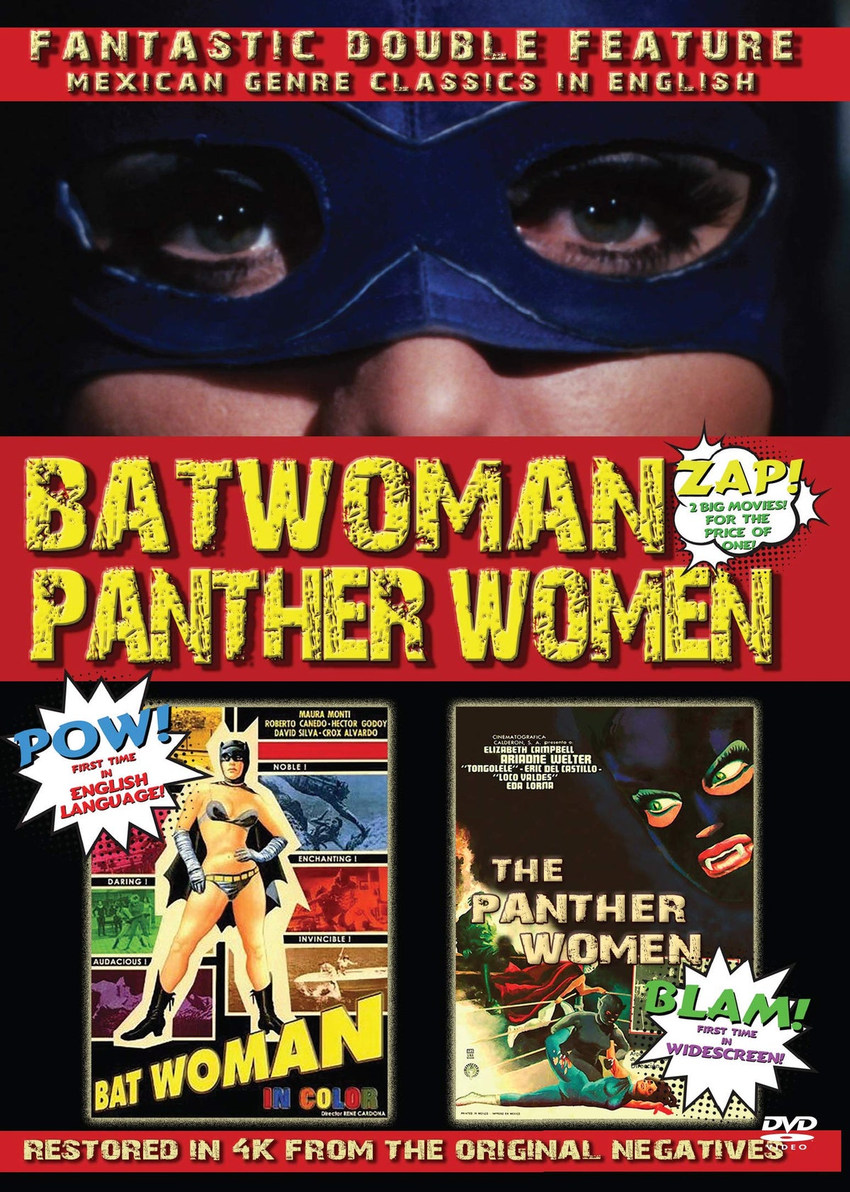 Batwoman & the Panther Women (Double Feature) (DVD)