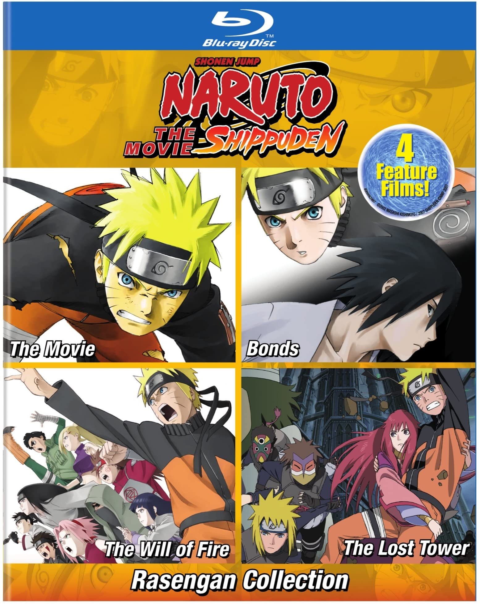 Naruto Shippud-Movie: Rasengan Collection (Blu-ray)