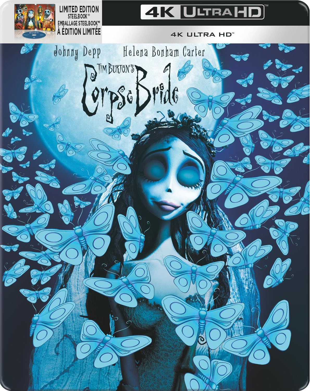 Tim Burton's Corpse Bride [Steelbook] (4K Ultra HD)