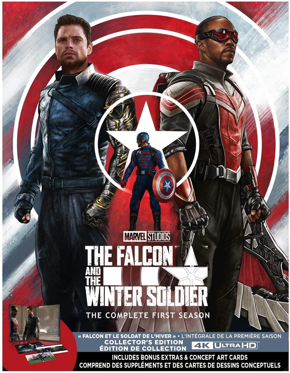 The Falcon and the Winter Soldier: Season 1 Steelbook (4K Ultra HD)