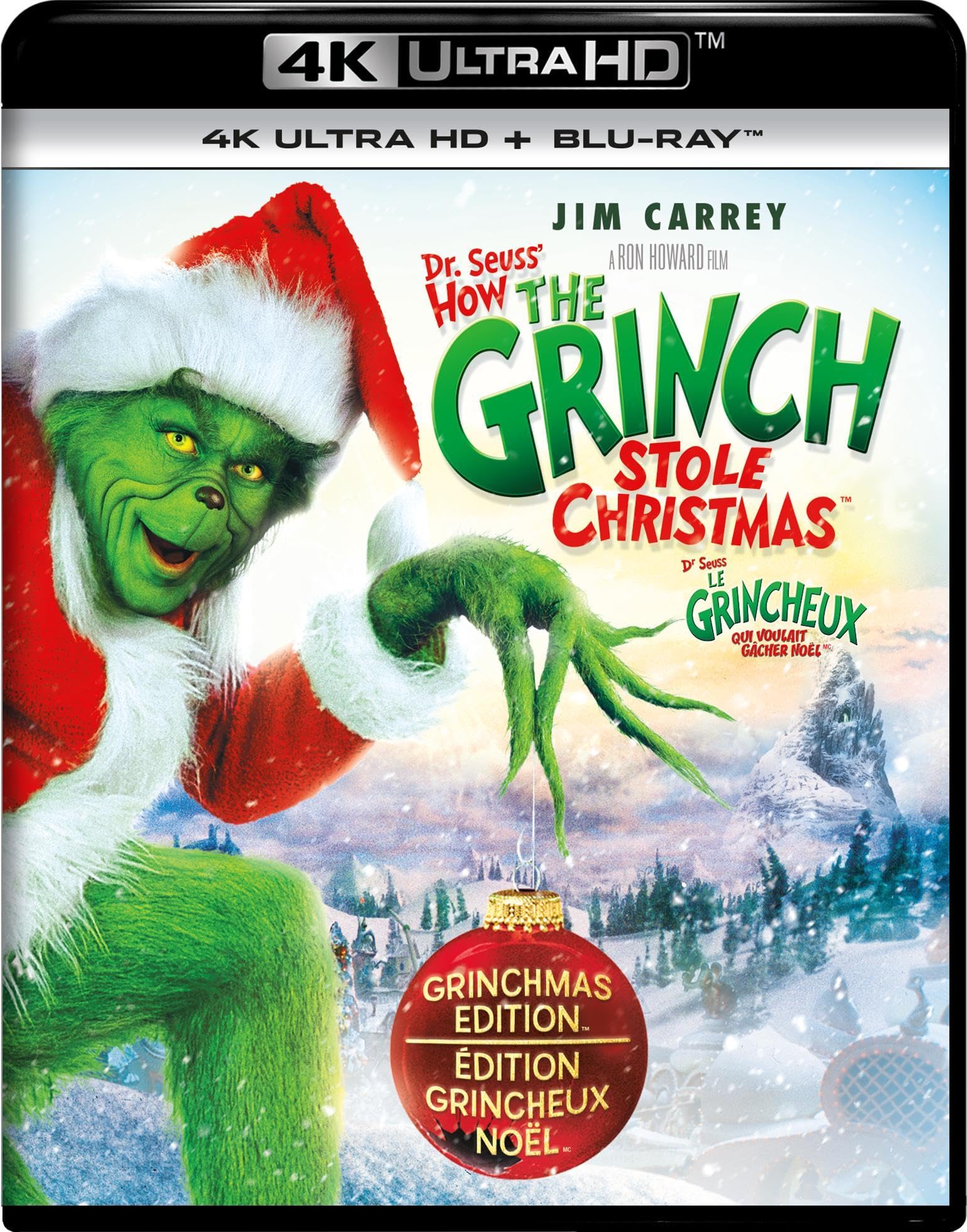 Dr. Seuss' How The Grinch Stole Christmas (4K Ultra HD)