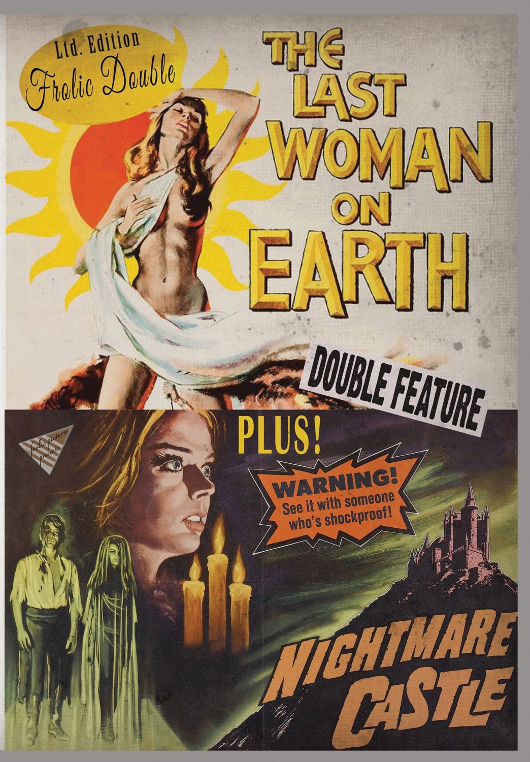 Last Woman on Earth, the / Nightmare Castle (DVD)