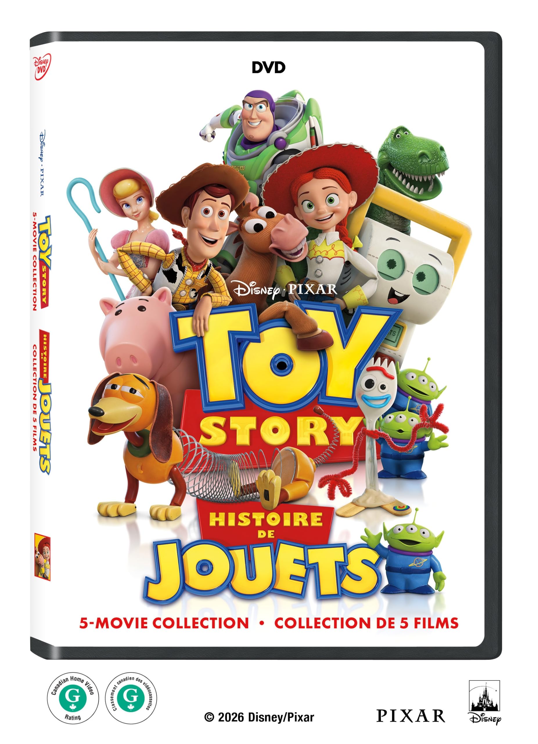 Toy Story: 5-Movie Collection (DVD)
