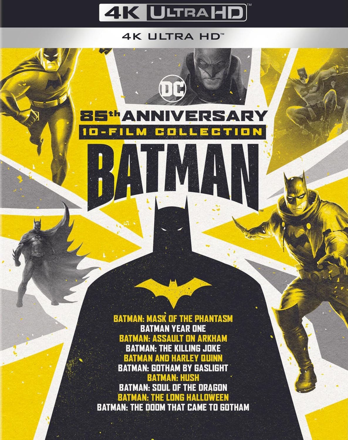 Batman 85th Anniversary Collection (4K Ultra HD)