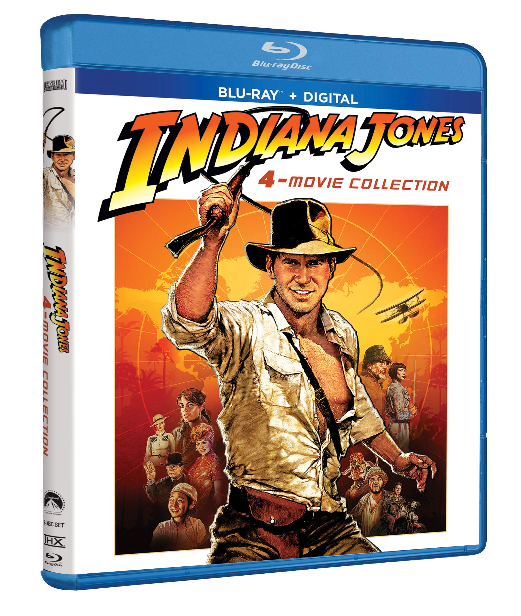 Indiana Jones: 4-Movie Collection (Blu-ray)