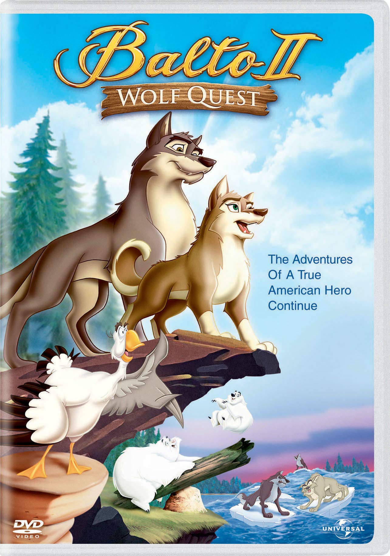 Balto 2-Wolf Quest Surr) (DVD)