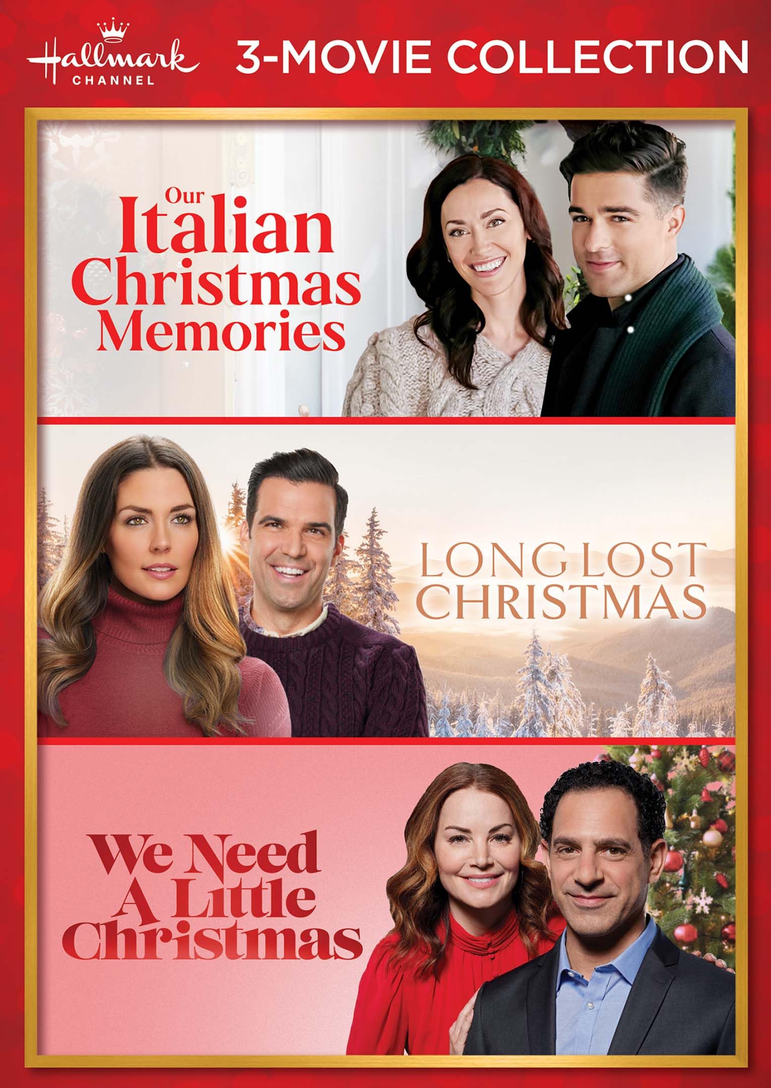 Hallmark 3-Movie Collection (Our Italian Christmas Memories / Long Lost Christmas/We Need A Little Christmas) (DVD)
