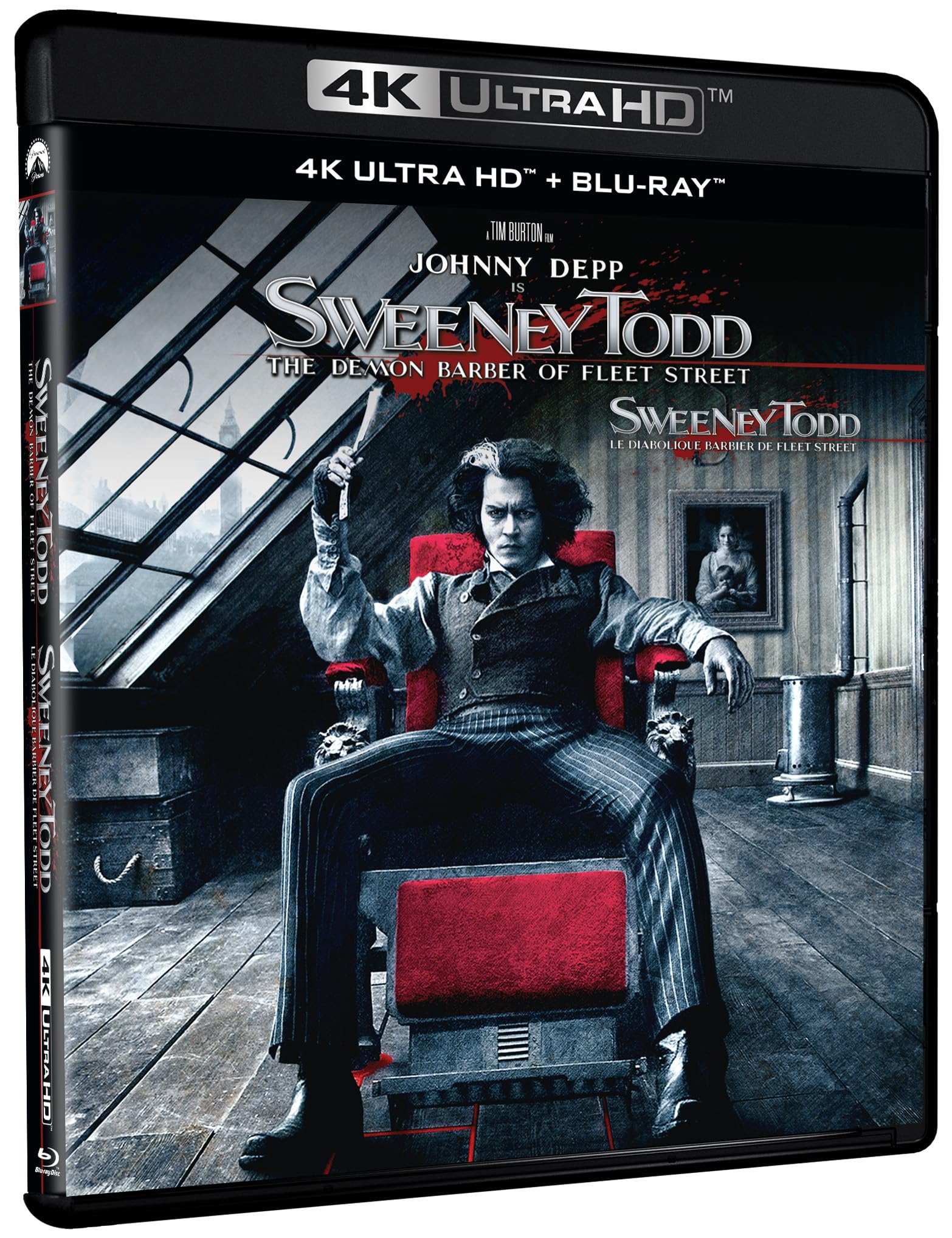 Sweeney Todd: The Demon Barber Of Fleet Street (4K Ultra HD)