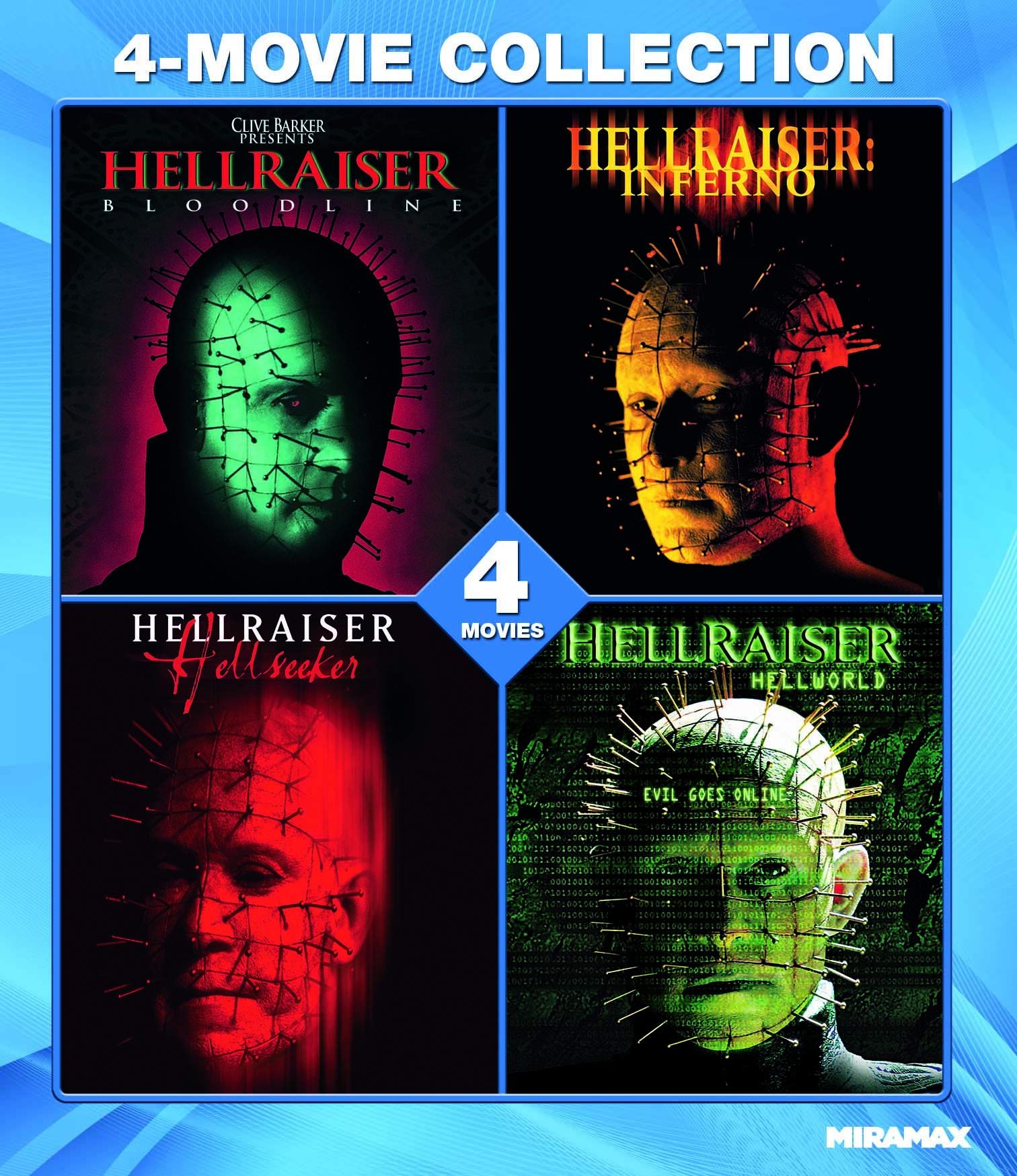 Hellraiser 4-Movie Collection (Blu-ray)