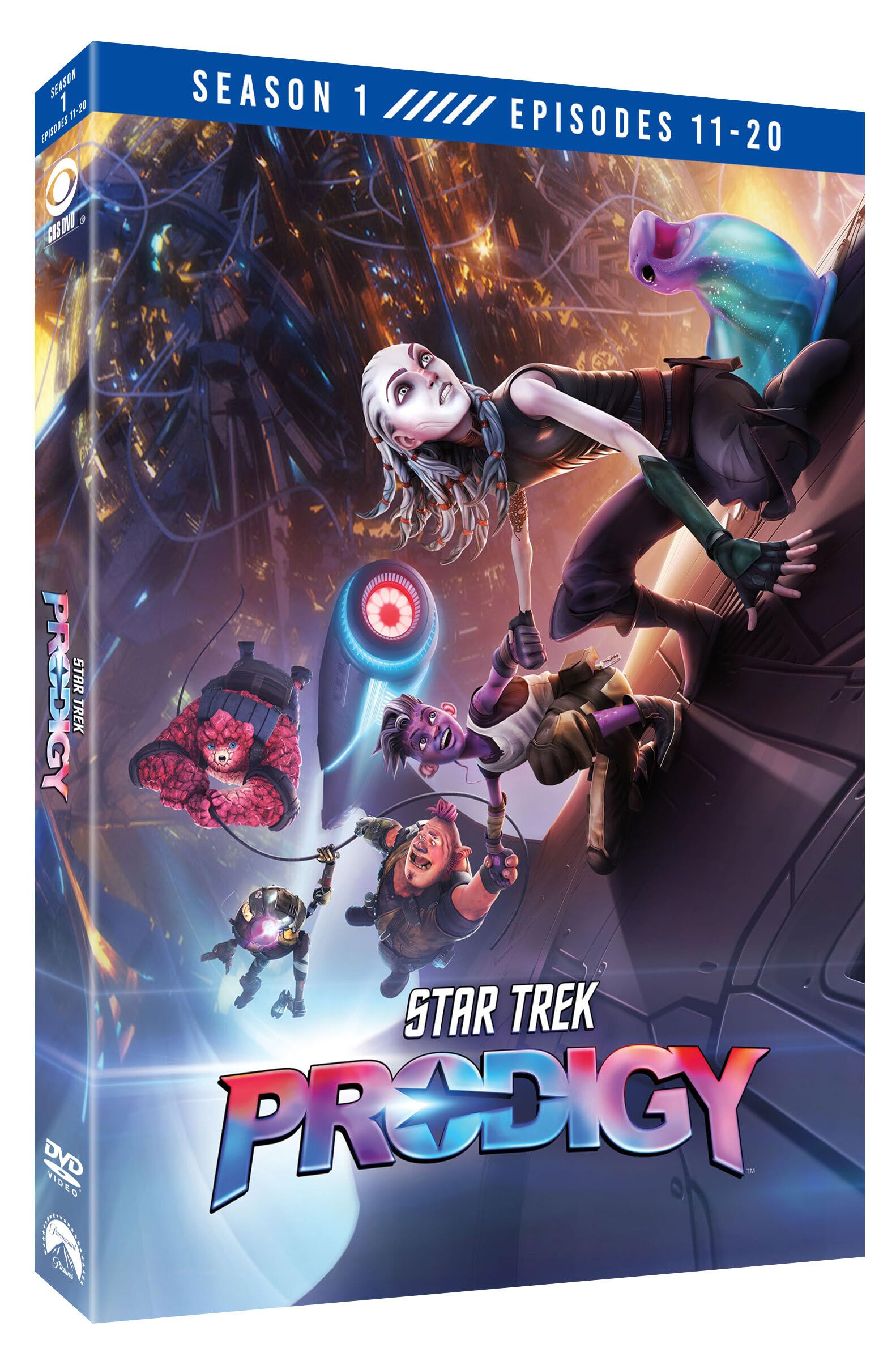 Star Trek Prodigy Season 1 Vol 2 Episodes 11-20 (DVD)