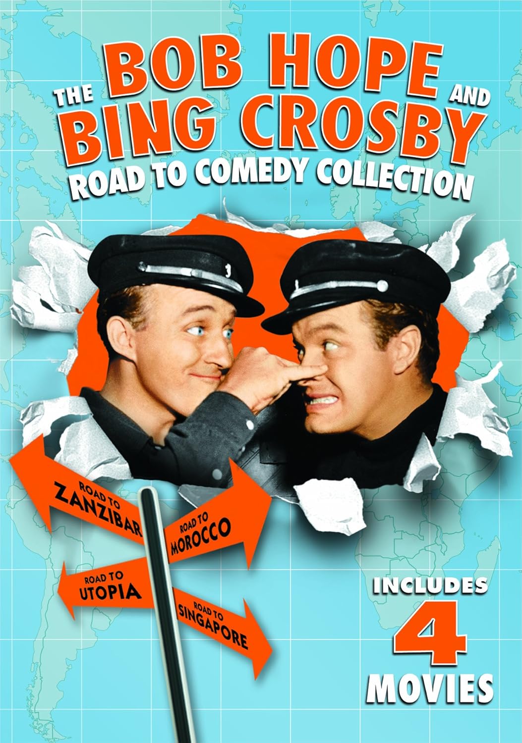 Bob Hope and Bing Crosby Road to Comedy Collection (DVD)